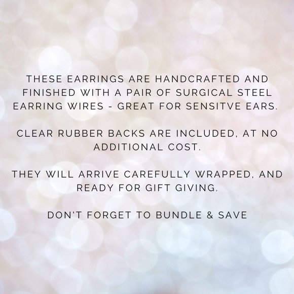 Silver Ghost Charm Earrings - Picture 4 of 5